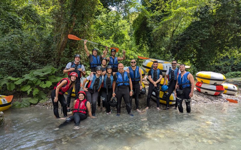 Un fiume di energia: il nostro team building sul Pollino